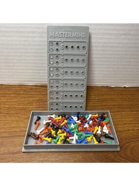 Vintage 1972 Original Mini Mastermind Travel Game by Invicta Games